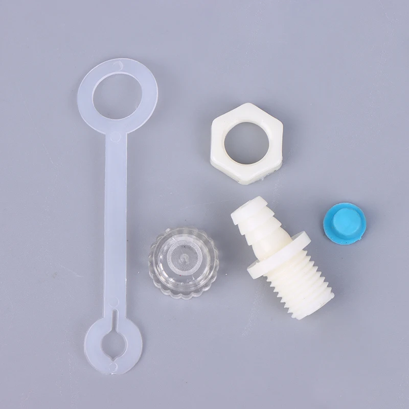 1Set Silicone Water Plug Drain Valve Set For Vertical Water Dispenser Drain Plug Water Purifier/Pipeline Machine Accessories