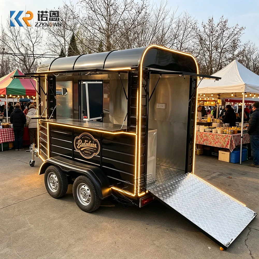 

Concession Food Truck Mobile Bbq Ice Cream Cart Kitchen Trailer Street Catering Trailer Fast Food Trailer Fully Equipped