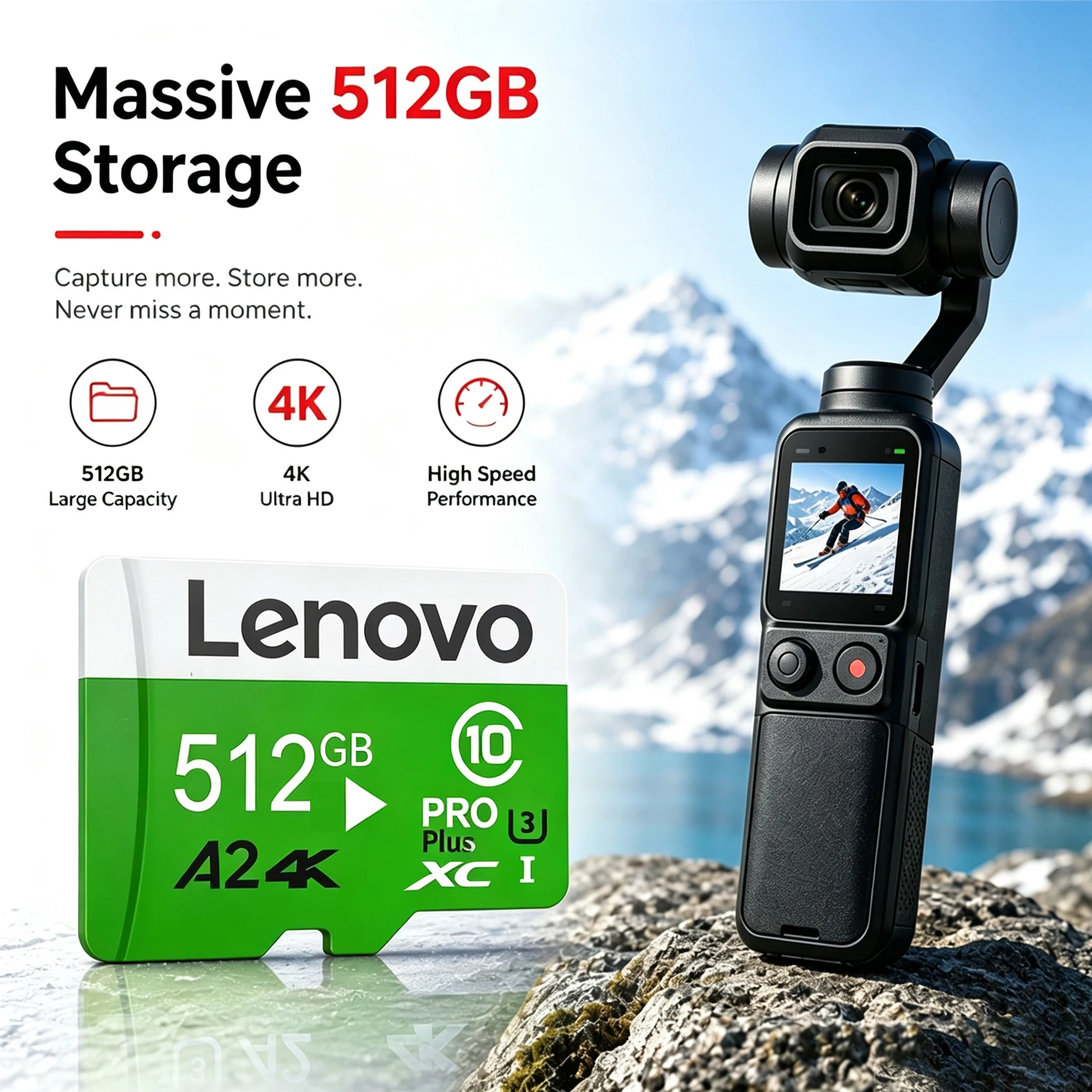 Lenovo 512GB Extreme Pro Micro - Drone Camera Hd incelemesi ve fiyatı