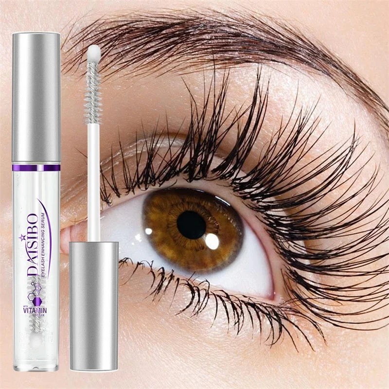Suero para el crecimiento de pestañas y cejas, crecimiento rápido, previene la caída del cabello, tratamiento dañado, previene la calvicie, maquillaje para el cuidado de los ojos más completo y grueso