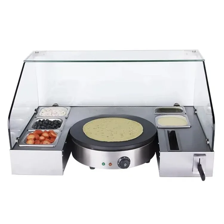 # for Commercial Kitchen Baking Equipment Crepe Maker With Serving Station