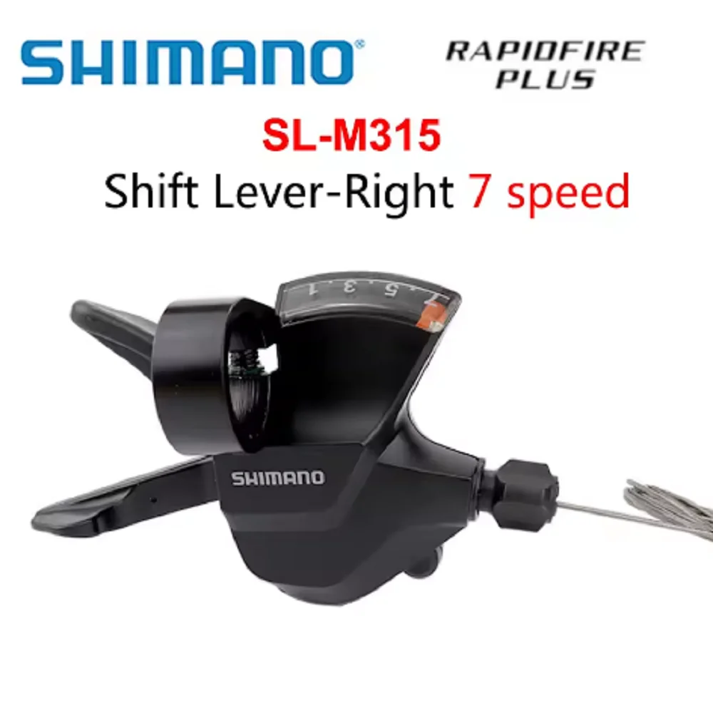 SHIMANO Altus SL-M315 SL-M310 MTB Shifter 2X7 2X8 3x7 3x8 2 3 7 8 14 16 21 24 S Speed Mountain Bike Shift Lever Trigger Set image 6