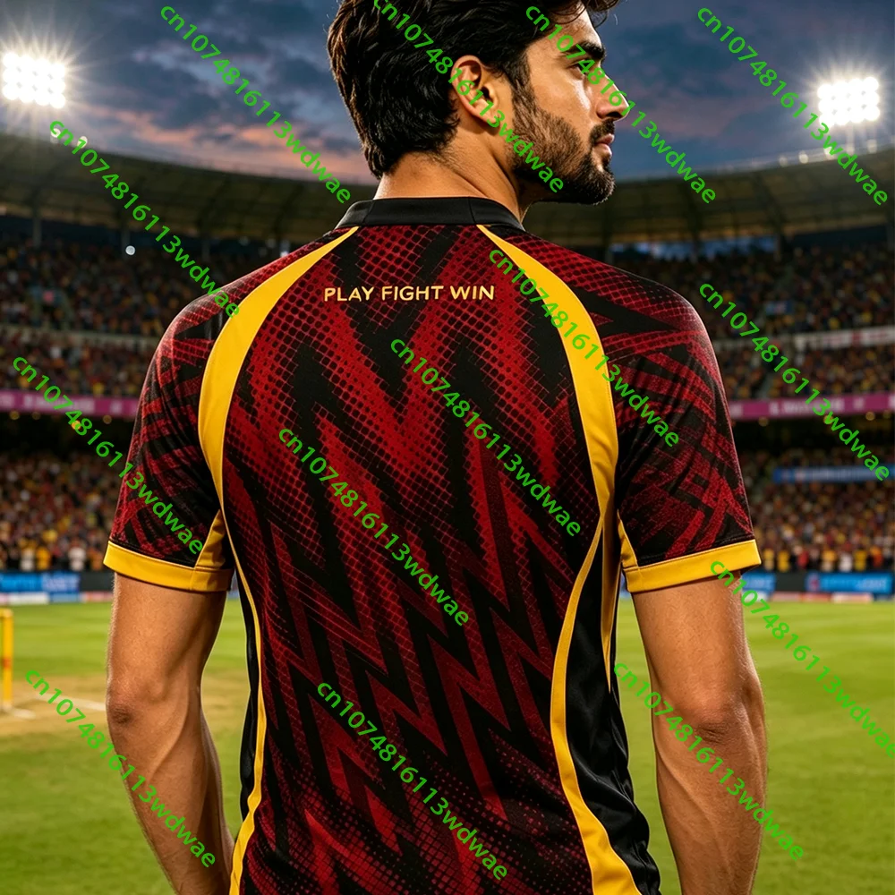 Warriors Caribbean Cricket 2026 Trinbago Knight Riders Men's Jersey Fan T-Shirt Children Sports Casual Quick Dry Family Jersey