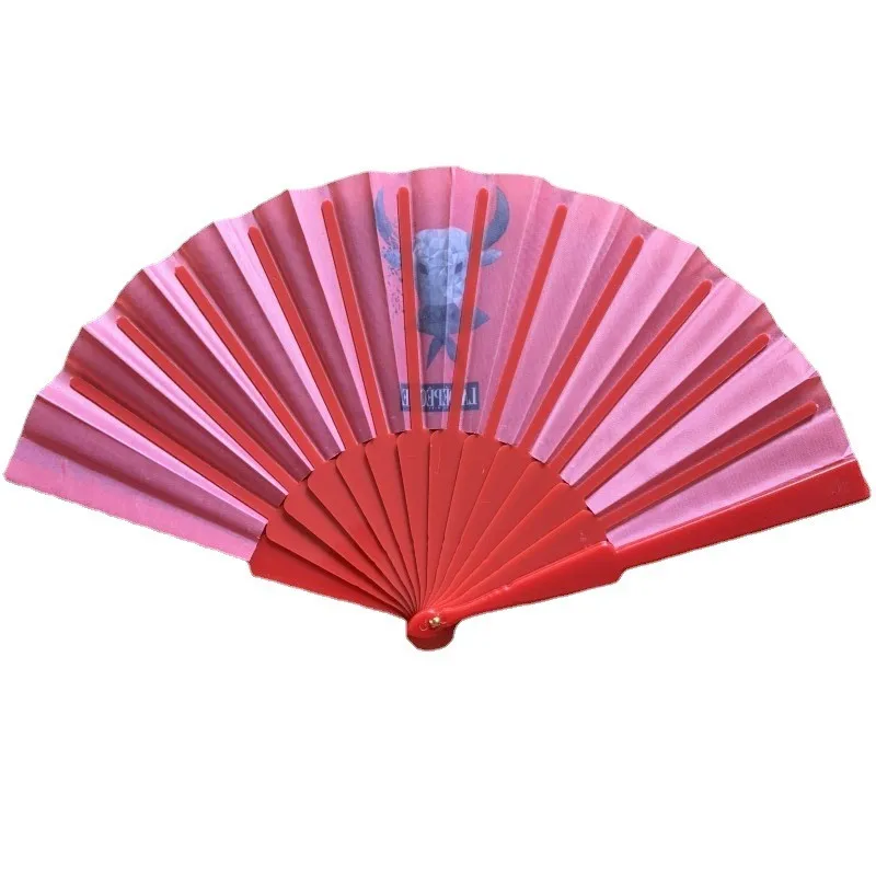 70PCS 2 Designs Customized Plastic Folding Fan Personalized Wedding Favor and Travelling Souvenir Gift