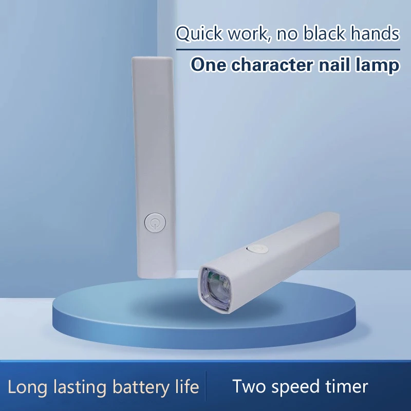 แบบพกพามินิเล็บโคมไฟเครื่องเป่าปากกา UV LED เจล Polish Curing เจลทั้งหมดเครื่องมือ Cabin Single Finger ไฟฉายเล็บอุปกรณ์ศิลปะ