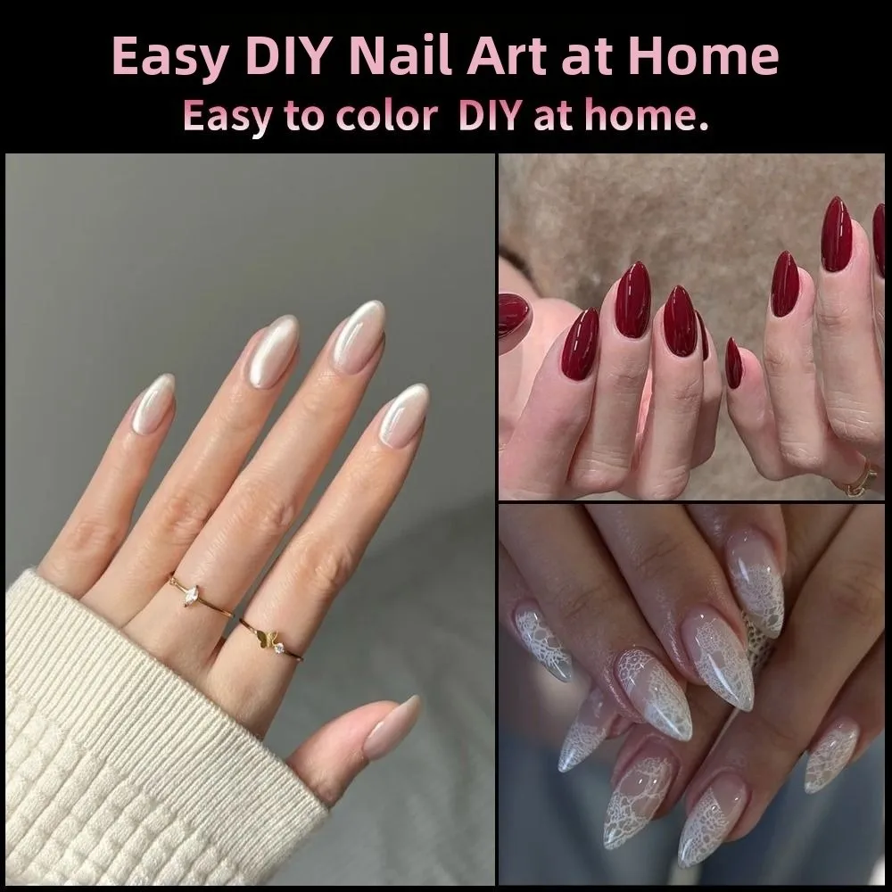 288pcs Ultra-thin French Soft Gel Nail Tips Square Almond 12 Sizes Nail Extension Mold Quick Extension Full Cover