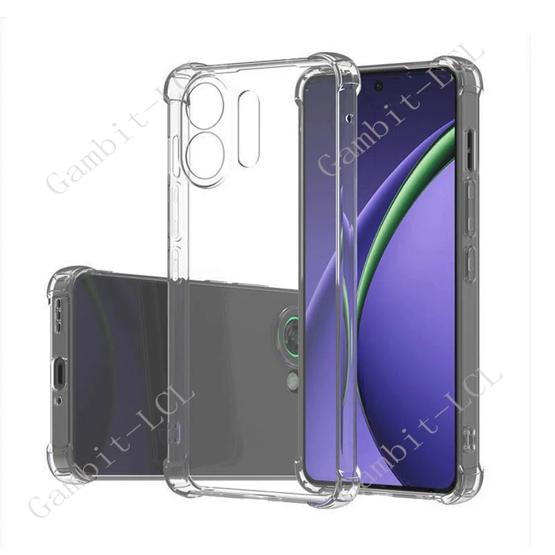 حافظة مضادة للسقوط لهاتف OPPO K13 Turbo Pro 2025 K13TurboPro PLE110 PLM110 غطاء خلفي أصلي مقاوم للصدمات من البولي يوريثان الناعم على K13 Turbo 5G