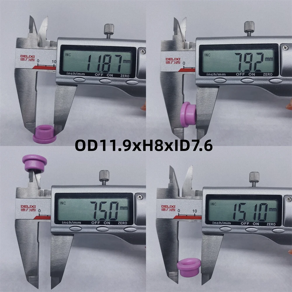 50 Pcs Available 95 Alumina Ceramic Eye Small Round Coil Enameled Thread Special Porcelain Bead Winding Machine Spare Parts