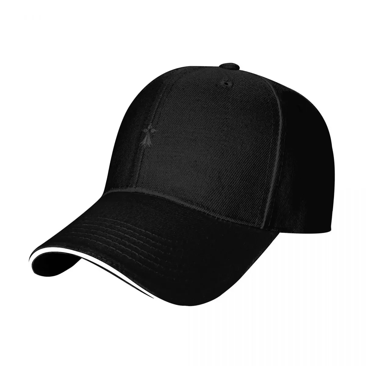 Brittany french breton ermine french royal black and white pattern HD Baseball Cap dad hat Uv Protection Solar Hat Man Women's