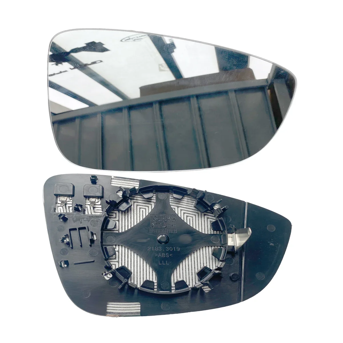 

GEFENSI 1/2PCS Front Door Side Mirror Glass Heated For VW Passat B7 CC 357 358 EOS Jetta 6 A6 GLI Beetle Scirocco 3C8857521B 3C8
