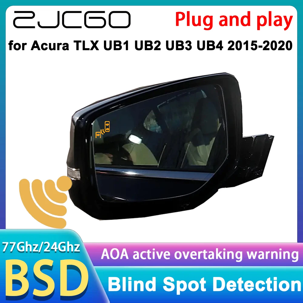 

for Acura TLX UB1 UB2 UB3 UB4 2015-2020 Blind Spot Information Monitoring Assist Detection BSI BSM System 77GHz Radar Detector