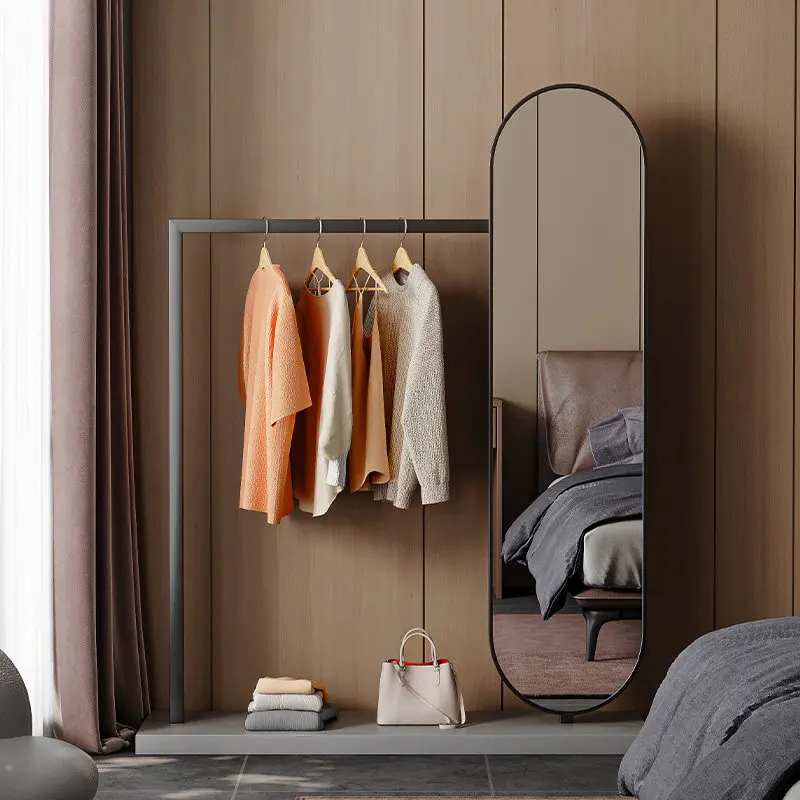 Hotel Luxury Coat Racks Standing Clothes Open Living Room Hanging Garment Coat Racks Modern Perchero Entrance Hall Furniture