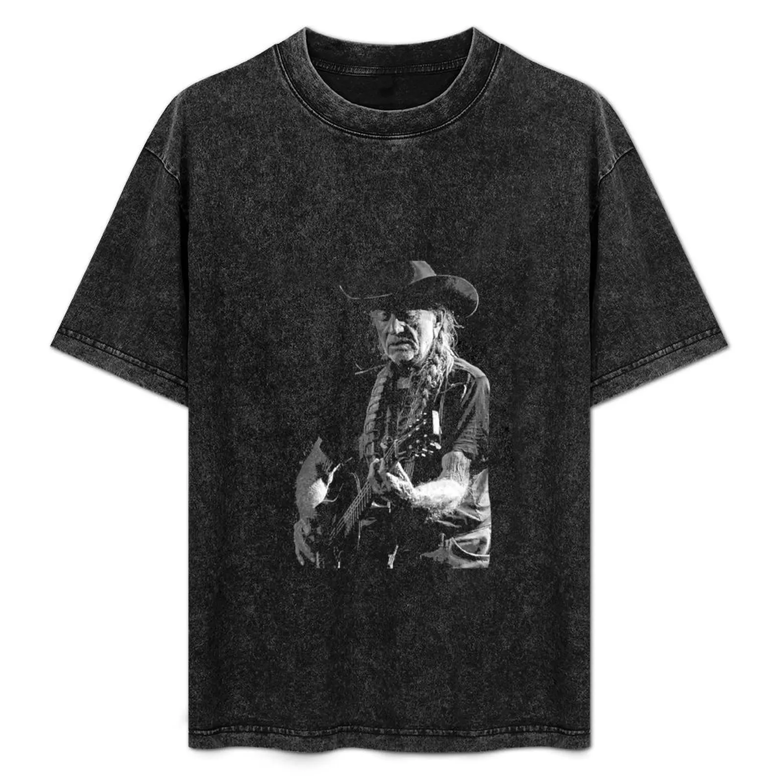 

Vintage Willie tshirt Nelson Country Music Legends Never Die T-Shirt Simple Trendy Casual T-Shirt