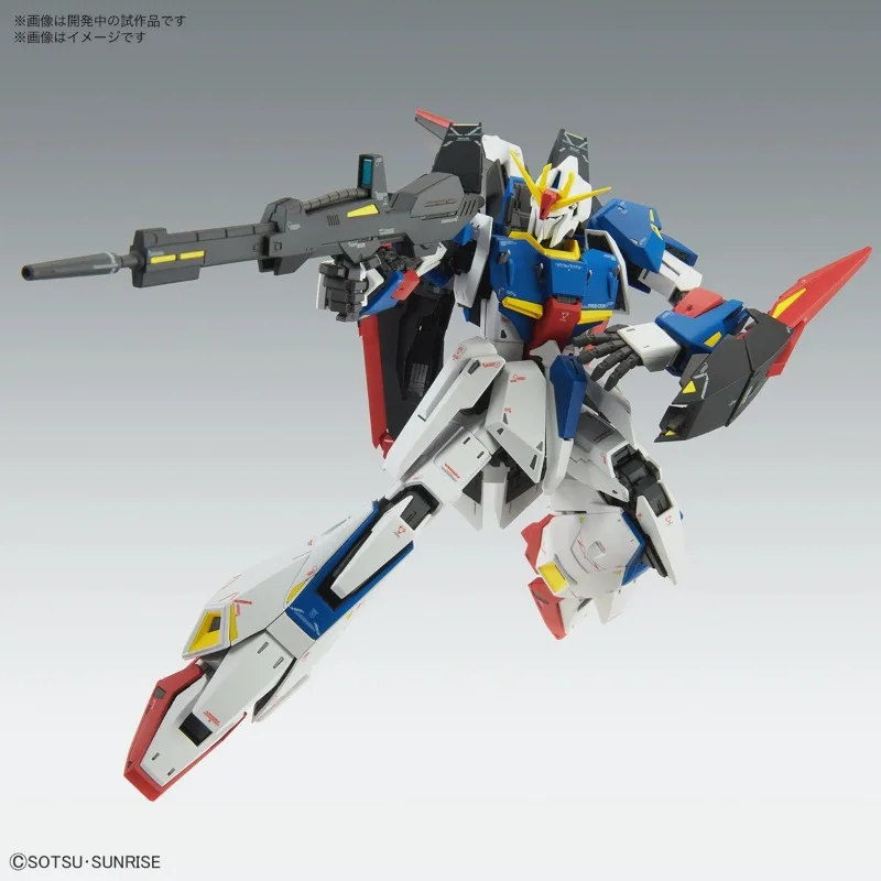 Bandai-figura de acción de Gundam ZETA 20th Ver.KA, juguete de GUNPLA para niños, modelo Mecha, Kit de montaje de regalo coleccionable, MG 1/100 Z