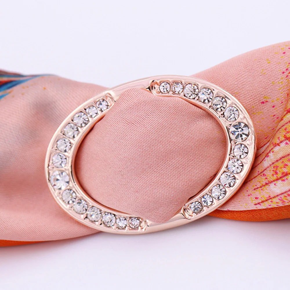 

CZ Clothes Corner Knot Button For Women Shirt Hem T-shirt Scarf Buckle Zircon Clothing Decoration Accessories A Gift