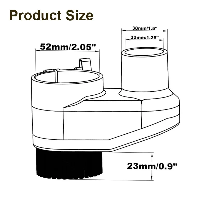 Imagem -05 - Sapata contra Poeira para Roteador Cnc 45 mm 52 mm Capa contra Poeira Escova para 3018 Pro Máquinas Cnc Eixo Motor Ferramentas para Trabalhar Madeira