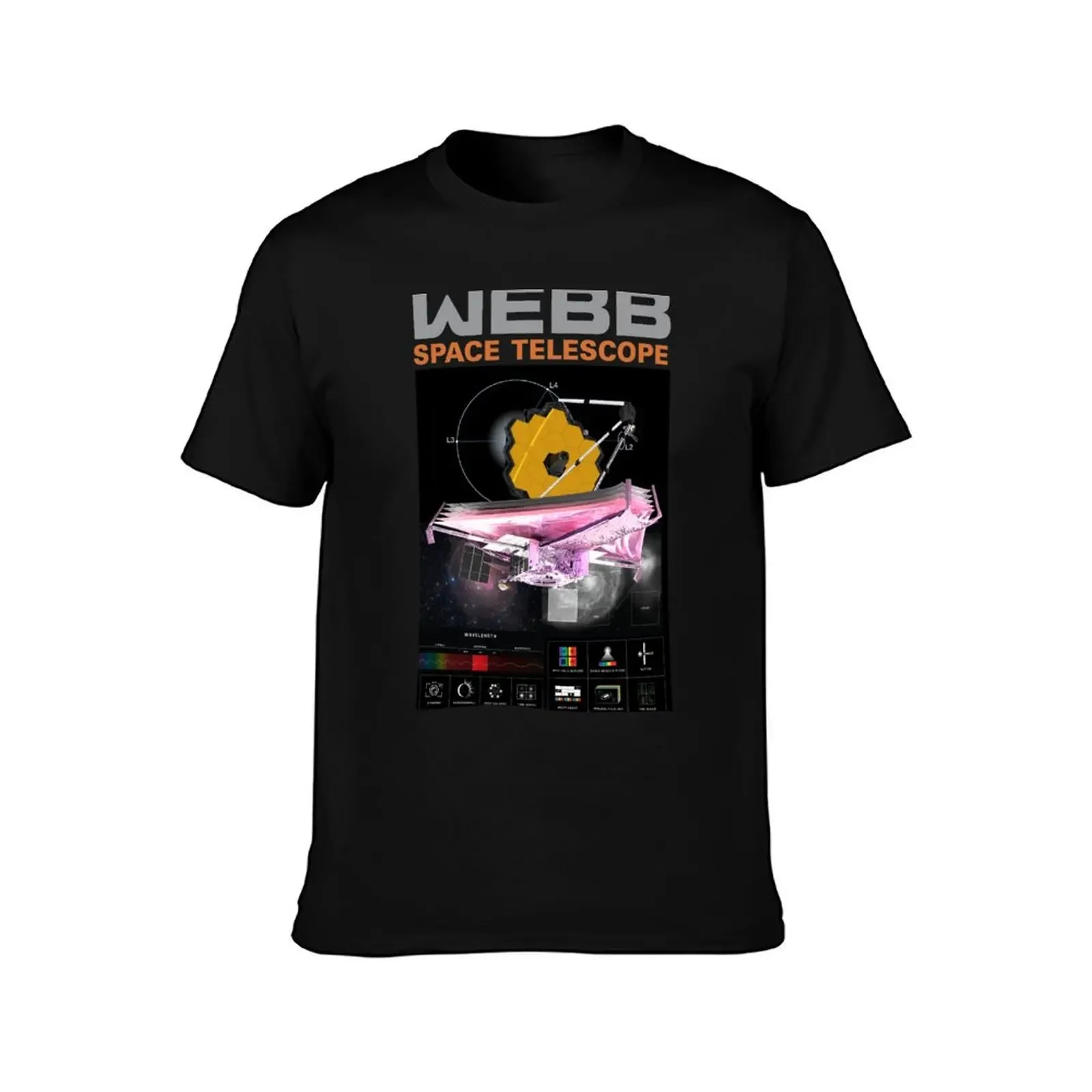 James Webb Space Telescope 12 18 2021 Launch T-Shirt animal prinfor boys cute tops customizeds t shirts for men pack