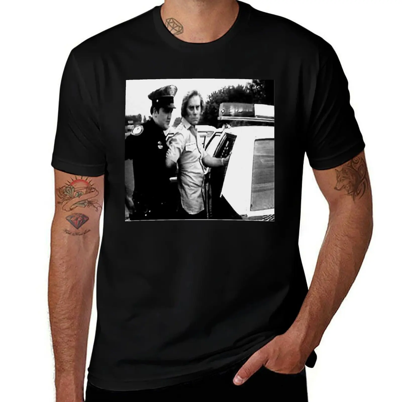 George Jones, No Show Jones, George Jones Country Music T-Shirt Urban Style Print T-Shirt