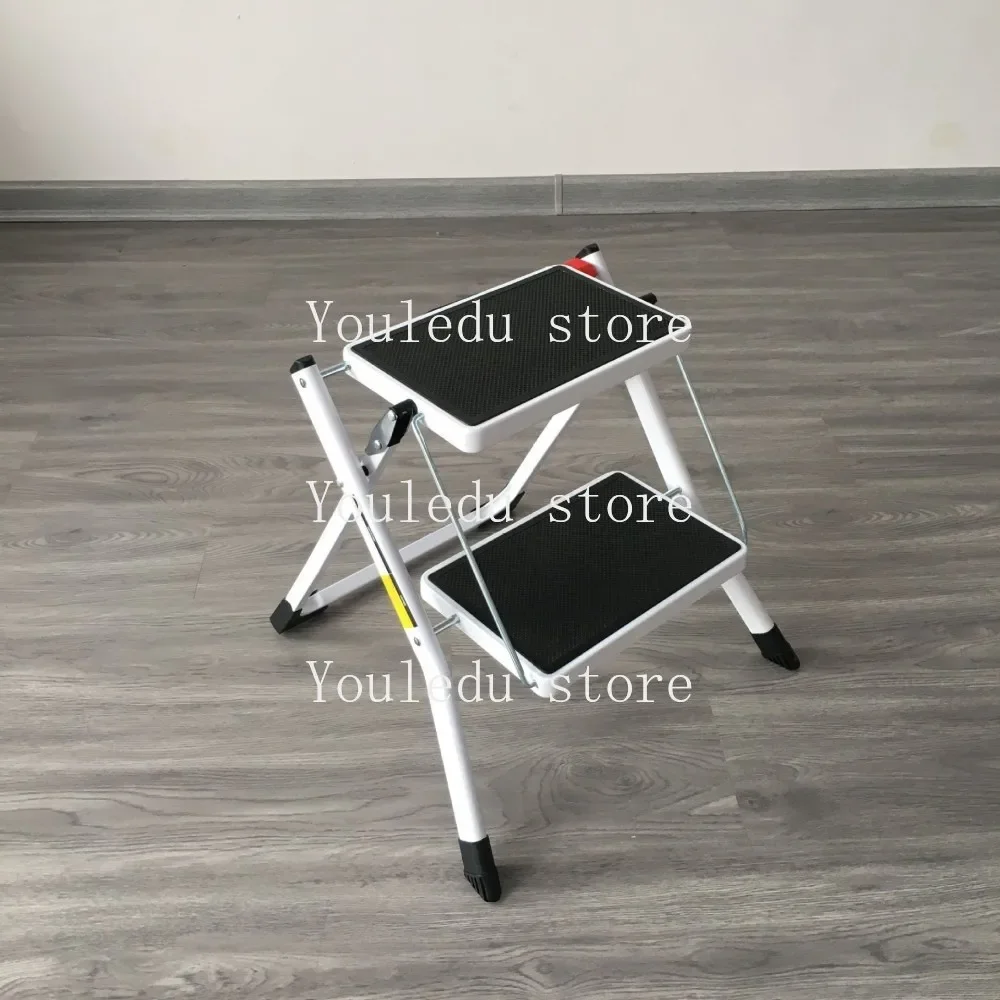 Two Step Iron Ladder/Step Stool/Staircase Chair/Mini Ladder Two Step Household Iron Ladder