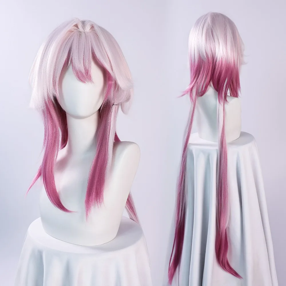 هونكاي: ستار ريل 7 مارس Evernight أزياء تنكرية فستان إكسسوار شعر مستعار استعادة التفاصيل زي أداء المسرح