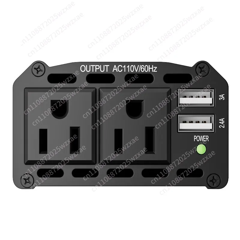 300W car inverter 12v to 110v220v car power DC to AC inverter