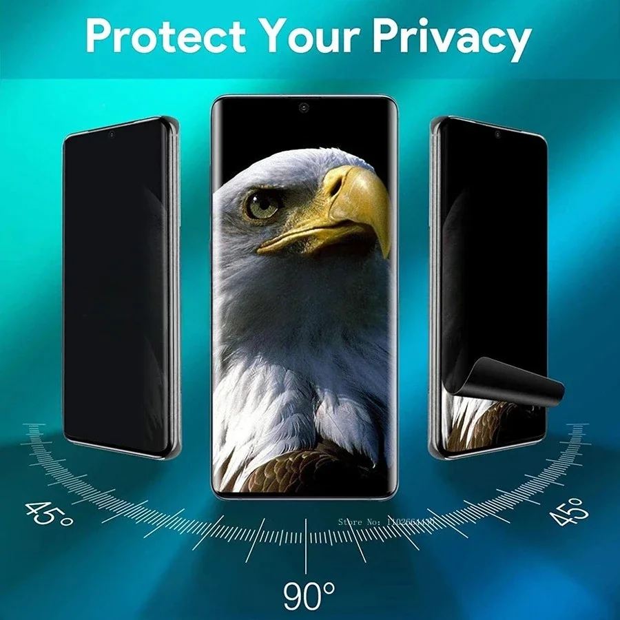 2PCS Anti-spy Privacy Hydrogel Film  for VIVO V40 Lite V29e V29 Pro V27e V27 Pro V25e V25 Soft Film Not Glass