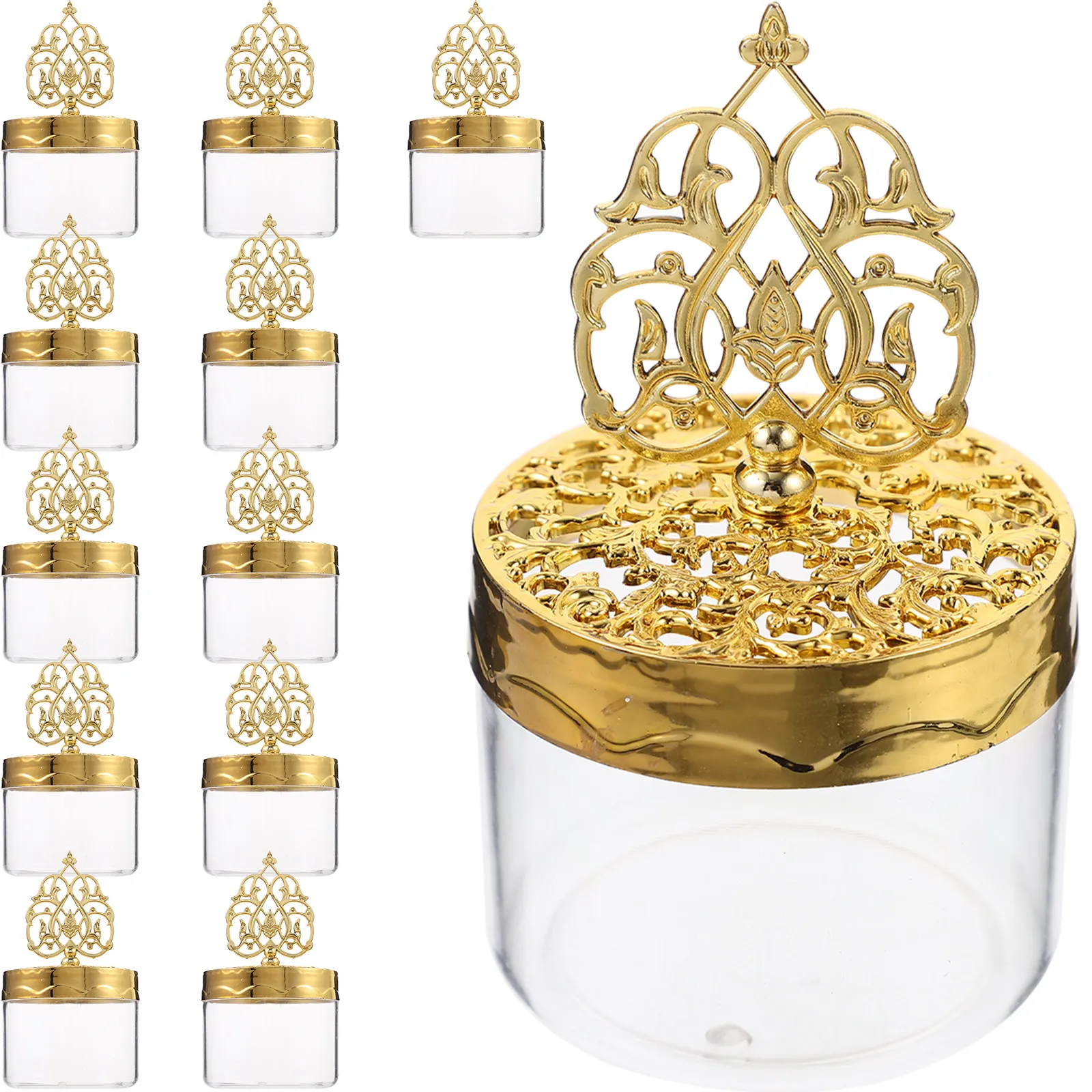 12Pcs Transparent C…