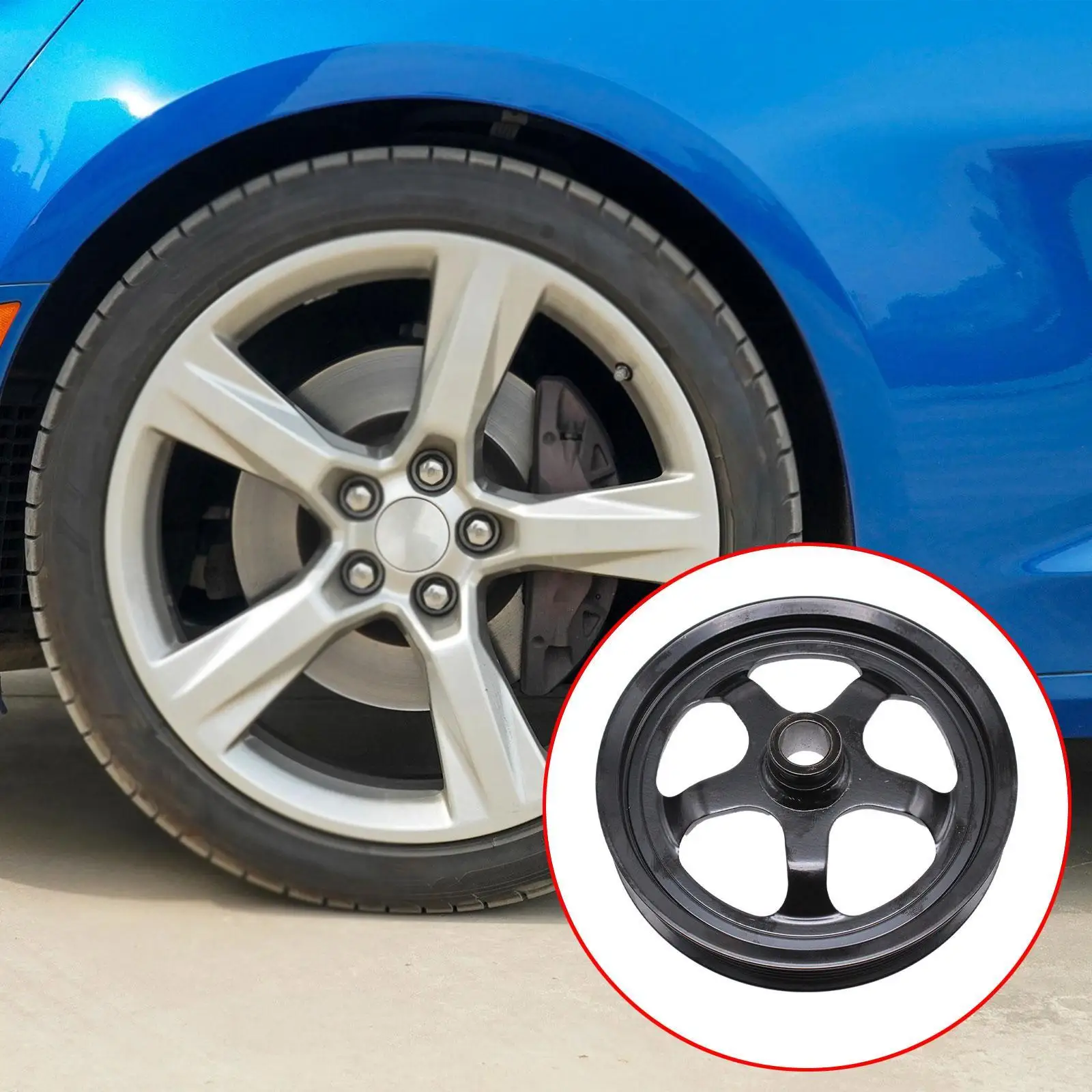 Polea de bomba de dirección asistida 12559885 Práctica Fácil de instalar Reemplazo portátil