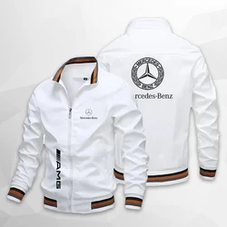 2024 cycling men's Mercedes Benz motorcycle jacket, men's and women's sports Mercedes Benz bicycle jacket, Mercedes Benz sports