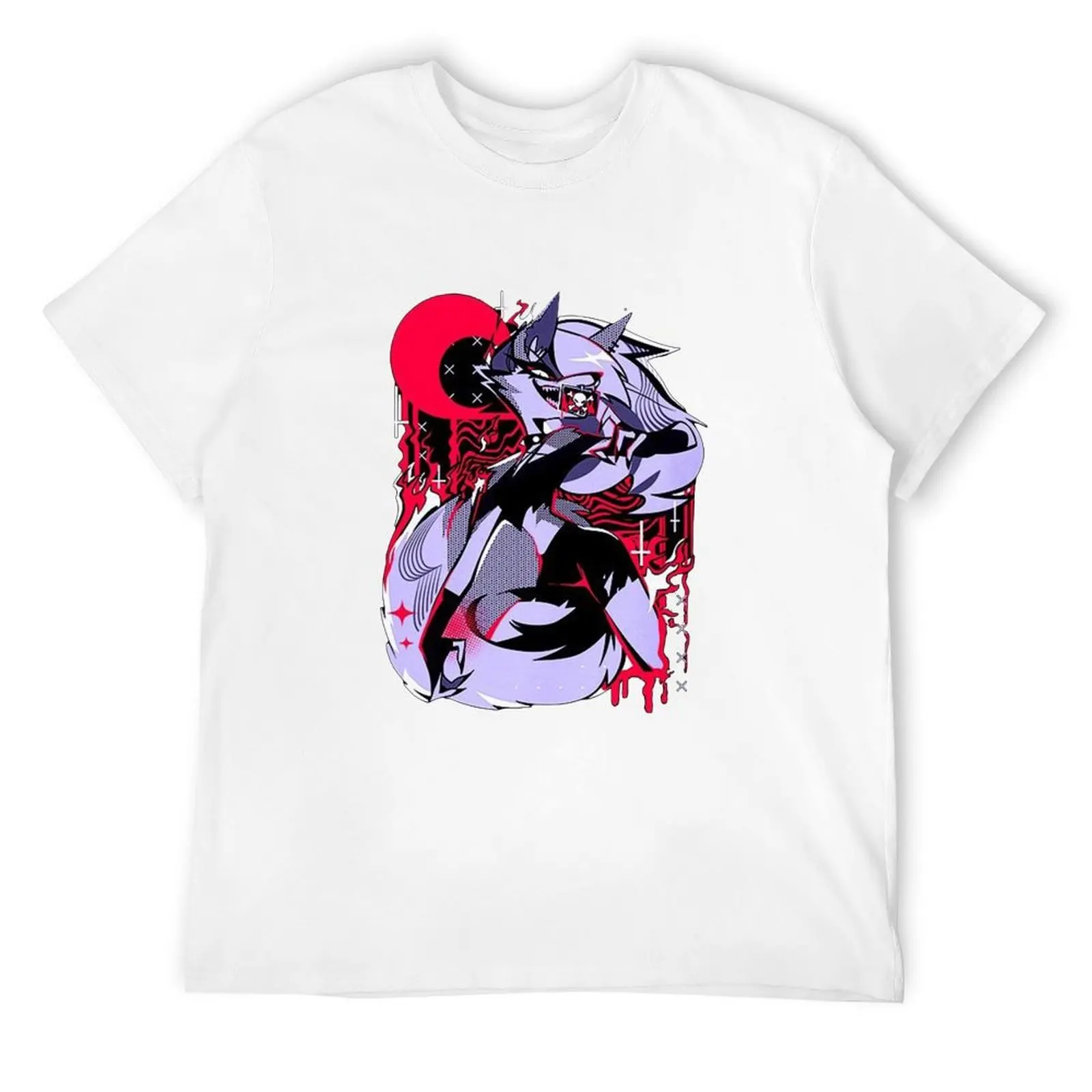 

Helluva Boss loona T-Shirt T-shirts oversize custom t shirt mens t shirts casual stylish