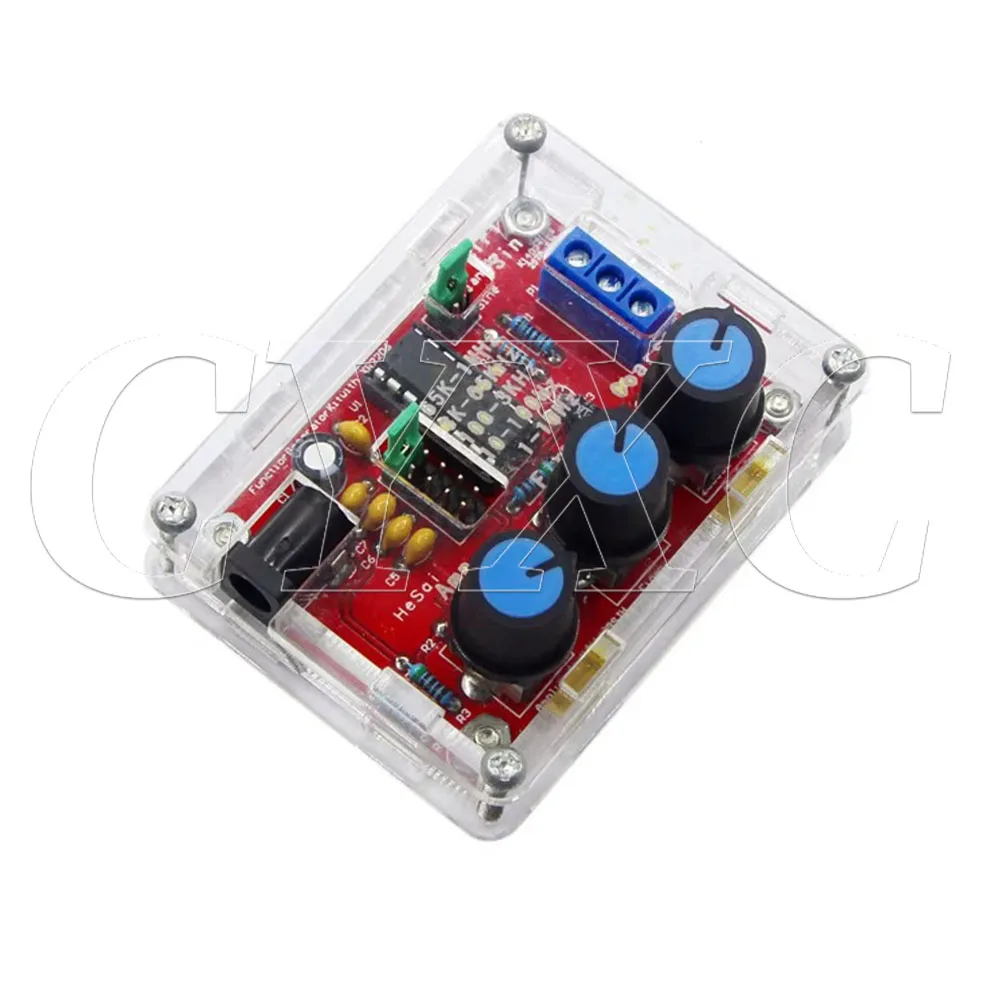 XR2206 High Precision Function Signal Generator DIY Kit Sine Triangle Square Output 1Hz-1MHz Adjustable Frequency Amplitude