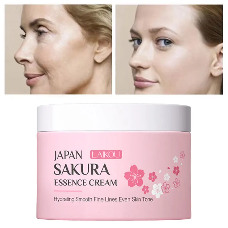 Face Cream Moisturizing Whitening Anti-Wrinkle Anti-Aging Nourish Repair Brighten Prevent Dryness Sakura Essence Skin Care 25g