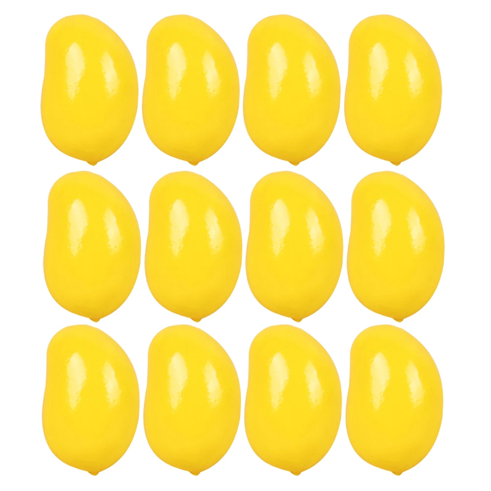 

32 Pcs Artificial Mangos Realistic Foam Decor House Photo Desktop Decor Props Safe Kids Educational Toys Fruits