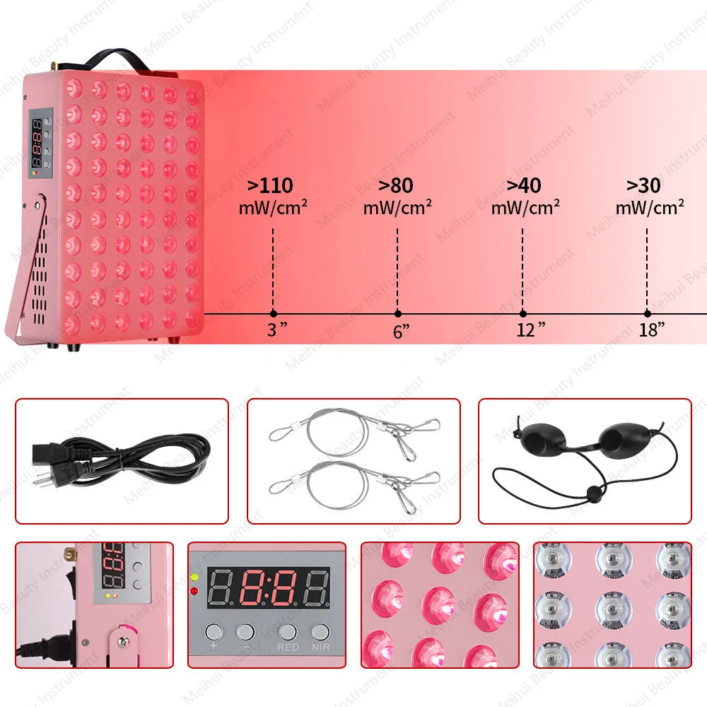 Hot Sale Red Light Therapy Instrument OEM ODM Infrared Light Emitting Diode Phototherapy Panel