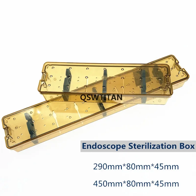 Silicagel sterilization box for Endoscope sterilization box autoclave endoscope Disinfection tray surgical instrument