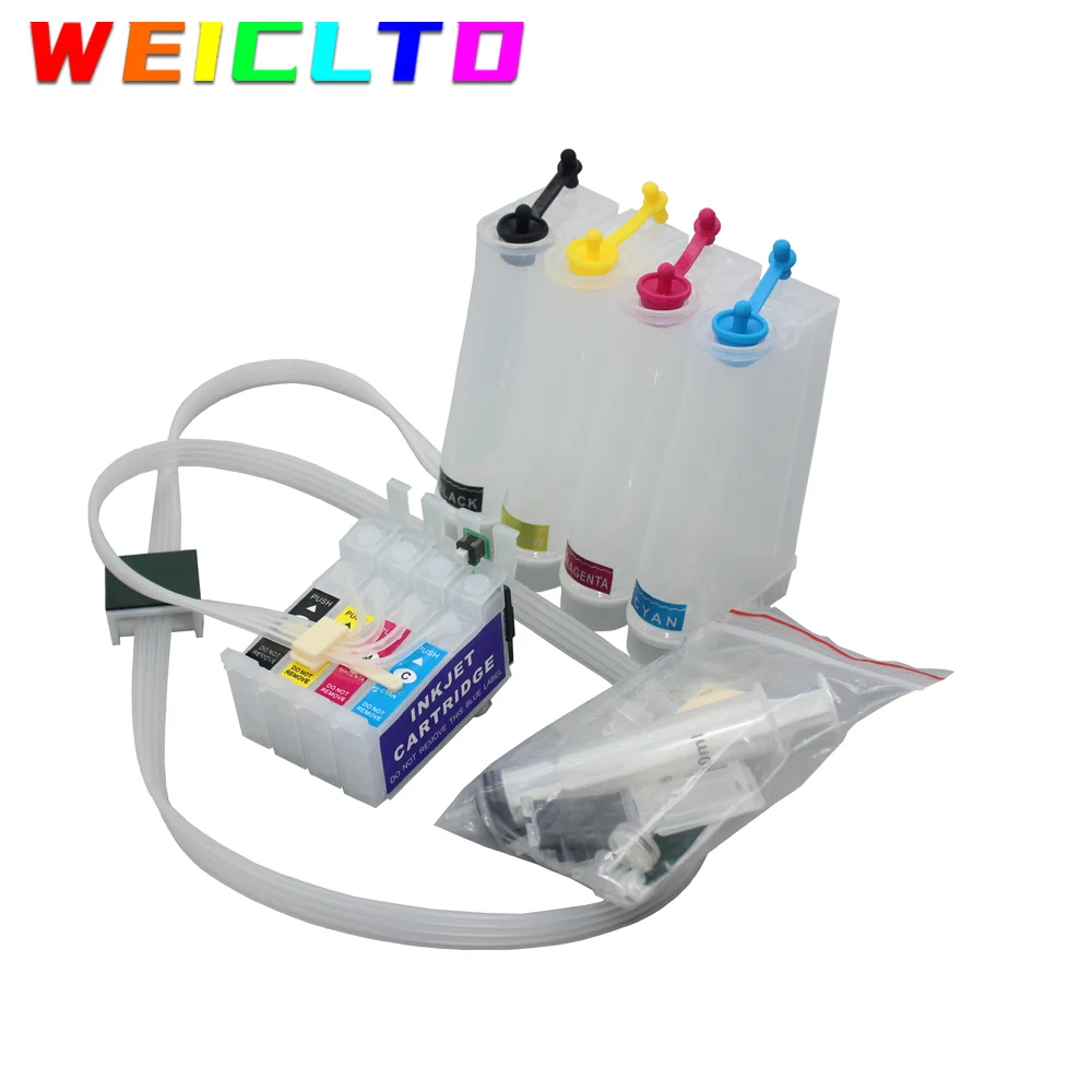 

T125XL T1251-T1254 Система Ciss для Epson NX125 NX420 NX430 NX330 NX230 NX130 NX625 NX530 WorkFore 320 323 325 520 435 ARC Chip