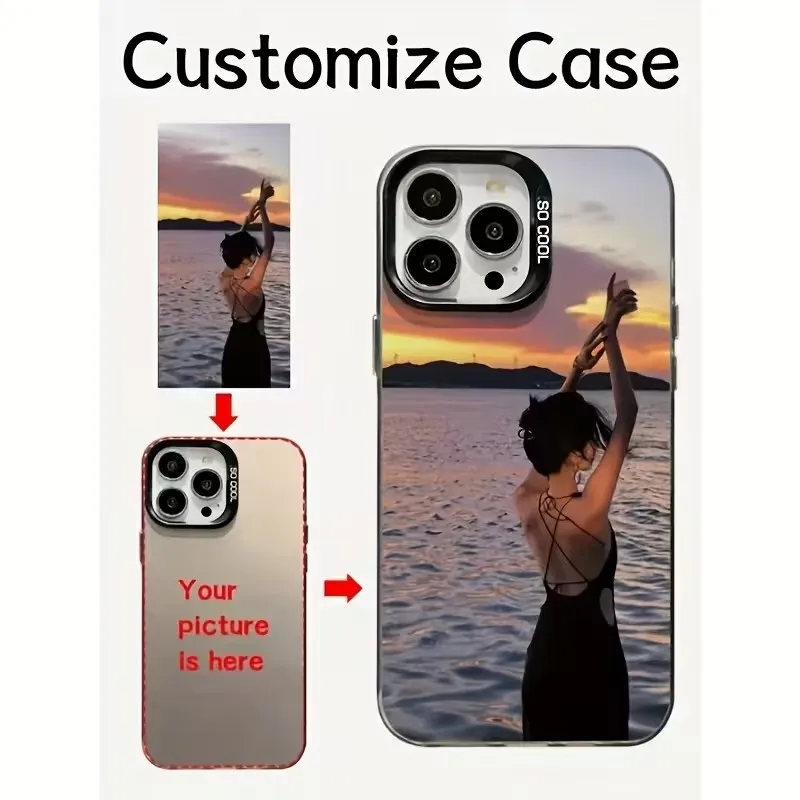 Personalized Customized DIY Photo Phone Case For iPhone 18 17 16 15 14 13 12 11 Pro XS Max X XR 7 8 Plus Mini Air IMD Hard Cover