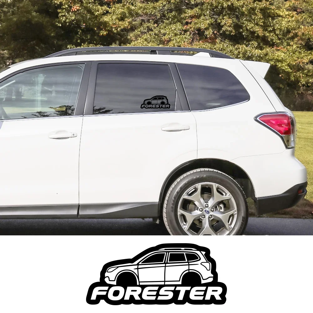 For Subaru Forester SH SJ SG SK SF SG5 SF5 2013 ~ 2019 Car Body Stickers Auto Style Vinyl Film Side Decals Tuning Accessories