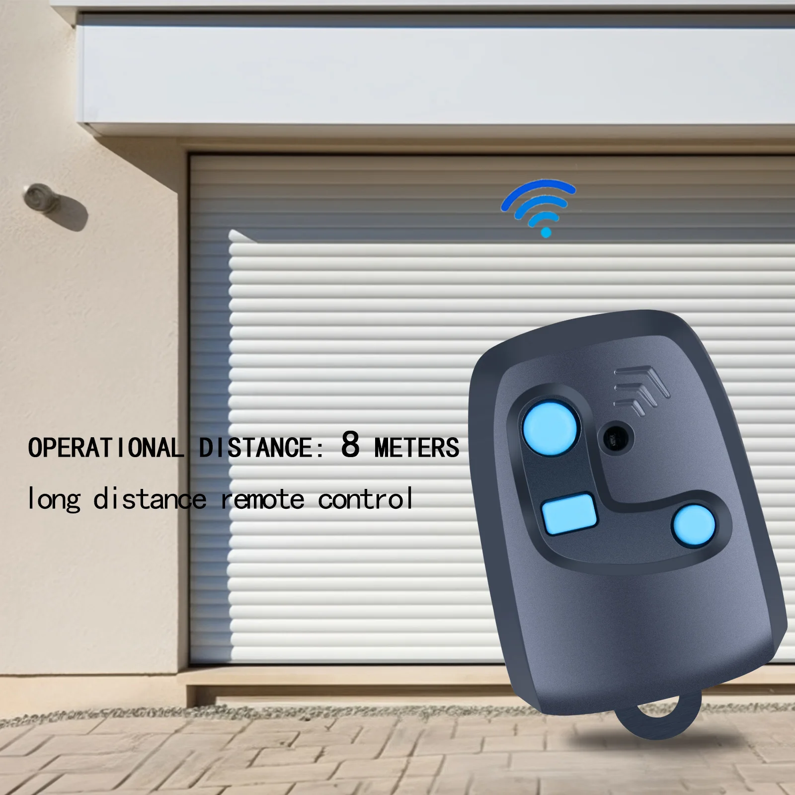 لباب المرآب Peccinin التحكم عن بعد 3 أزرار 433.92 ميجا هرتز رمز المتداول