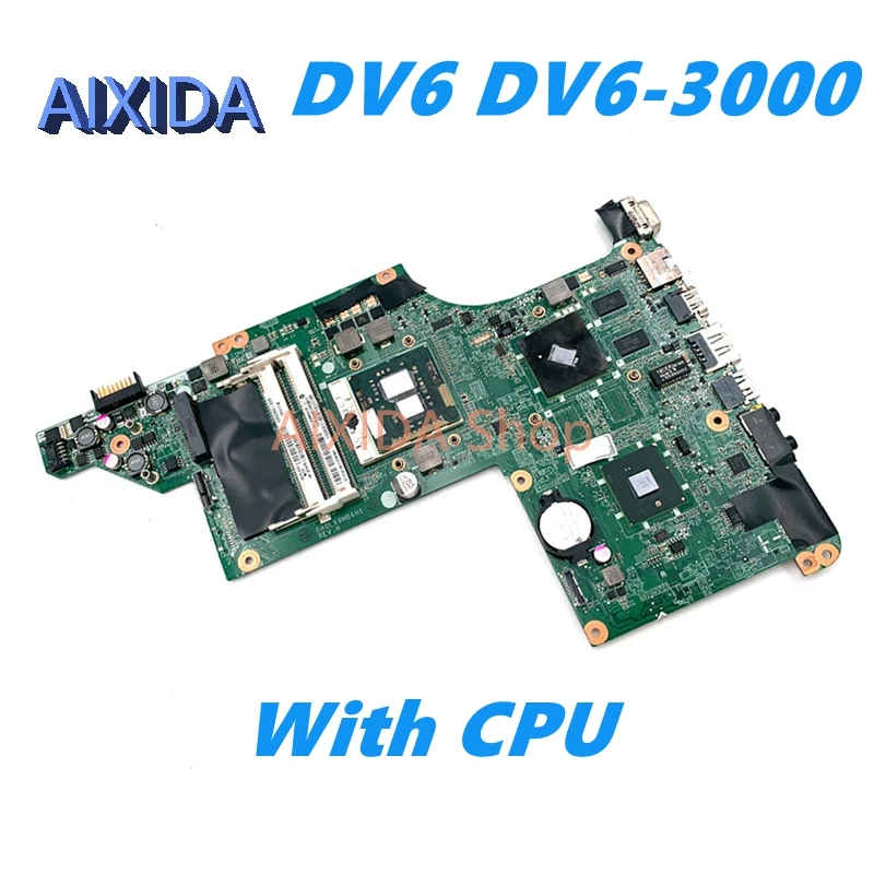 AIXIDA 630280-001 603643-001 631042-001 615280-001 DA0LX6MB6F1 for HP Pavilion DV6 DV6-3000 laptop motherboard HD5470M GPU