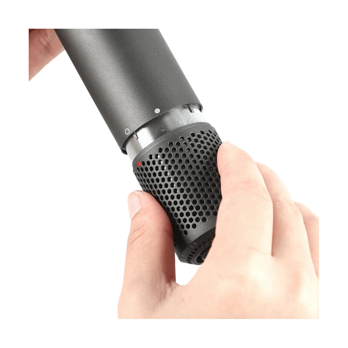 Cubierta de filtro exterior para secador de pelo Dyson HD01 HD03 HD08, filtro de colador A prueba de polvo, accesorios de limpiador de piezas de red A