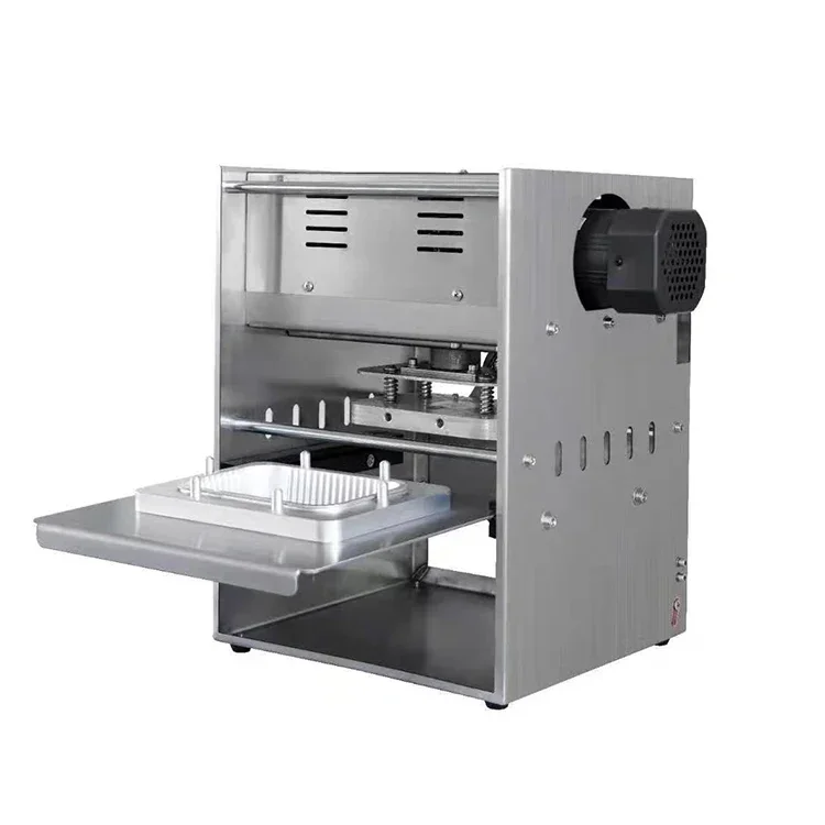 آلة تشكيل للأكواب البلاستيكية PP وPET وصواني وعلب الألمنيوم شبه أوتوماتيكية مخصصة لتشكيل الأكواب بالحرارة