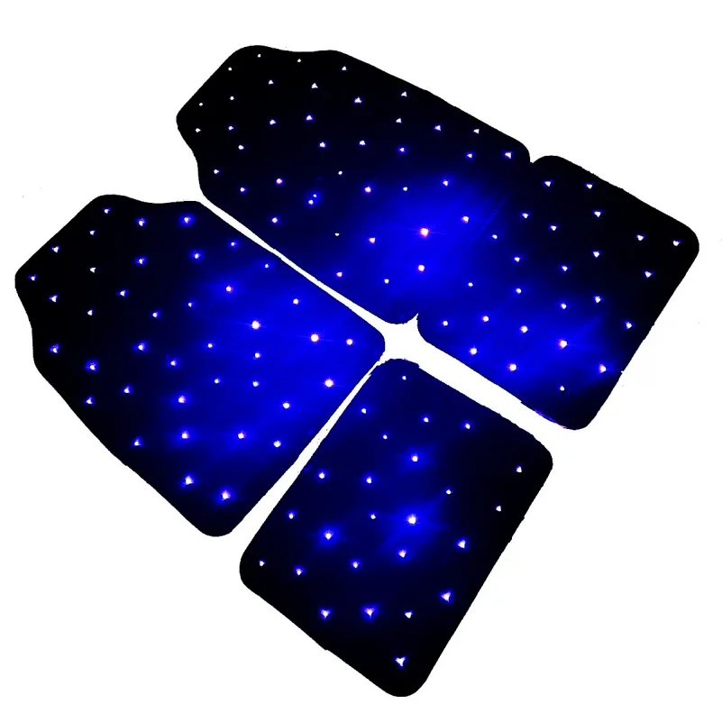 Starlight Edition car floor MATS, Starry Sky mode floor MATS, Fiber optic floor MATS, universal model