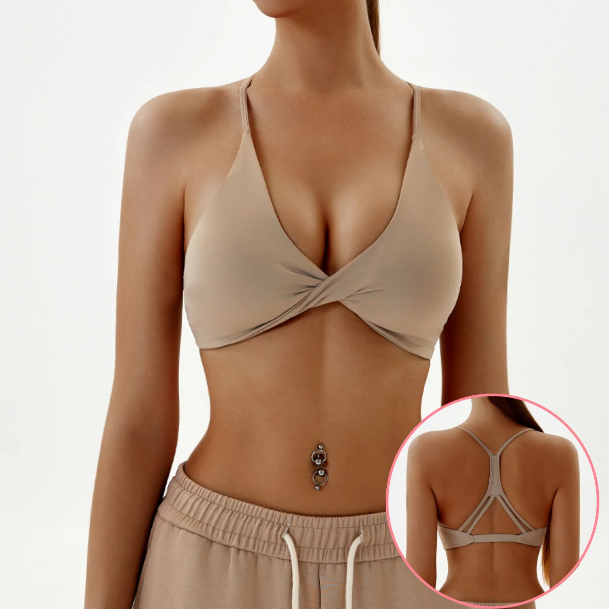 Sexy Back Y shape twist Sports Bra Gym Top Women Running Women Sportswear Yoga Underwear Fitness Workout Yoga Clothing Women