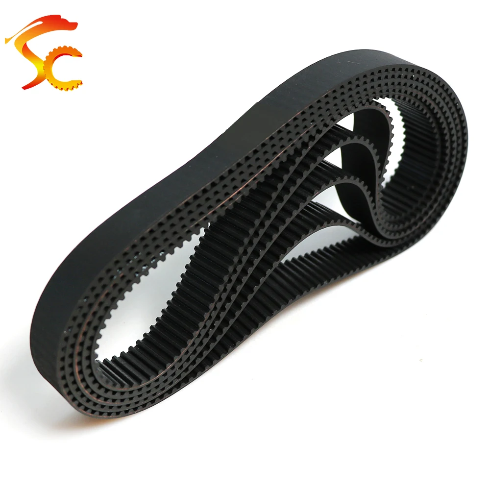 ONEFIRE closed loop rubber timing belt S3M-336/339/345/348/351mm Width 6/10/15mm Pitch 3mm