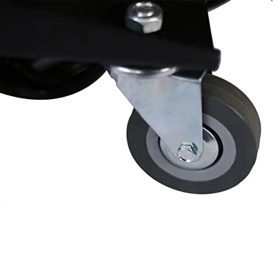 25갤런 오일 드레인 팬과 전기 펌프, SUV 및 트럭용 휴대용 저프로파일 오일 교환용, 이동식 오일 드레인 카트