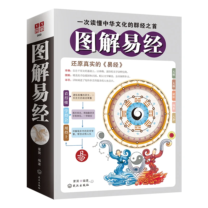 

Network Illustrated Book of Changes Gao Yongping Vernacular Illustrated Edition Philosophy Religion The Wisdom of the Book of Ch