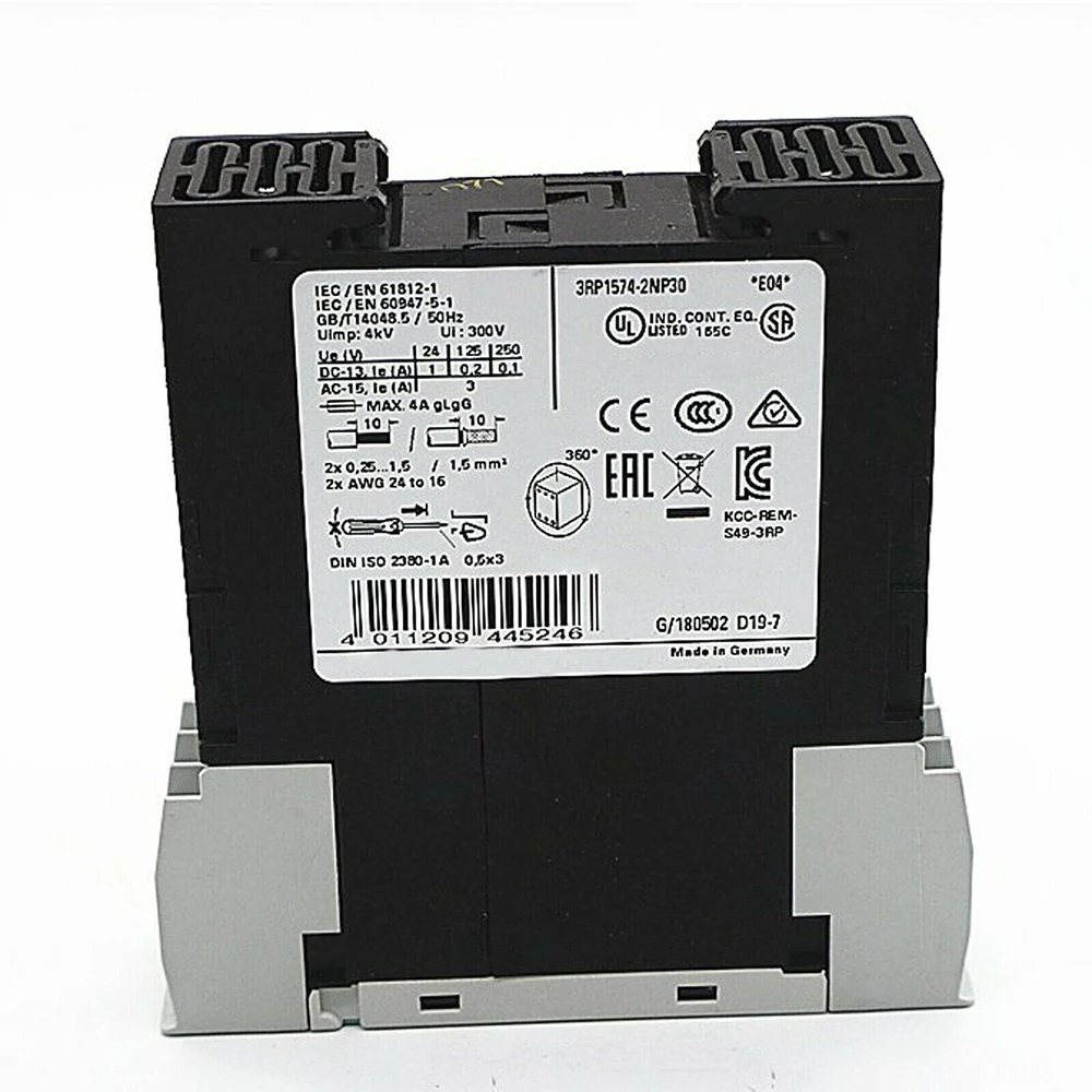 New for Siemens 3RP1574-2NP30 200-240V Time Relay Module in Box