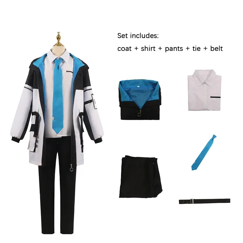 Game Blue Archive Tendou Arisu Cosplay Costume Uniform Suit Woman Coat Skirt Pants Anime Suit Halloween Costume