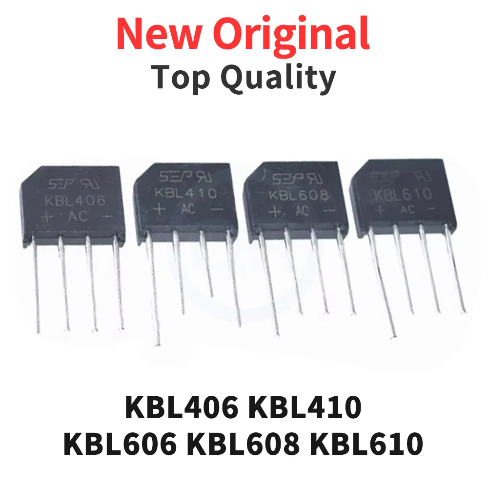 10 قطع KBL406 KBL410 KBL606 KBL608 KBL610 KBL جديد الأصلي